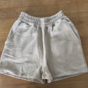 Women's Casual Tan Athletic Shorts